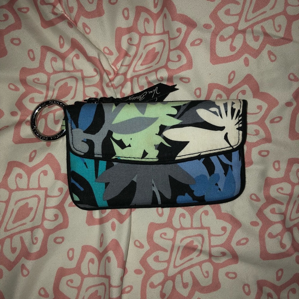 Vera Bradley Camo Floral ID Wallet